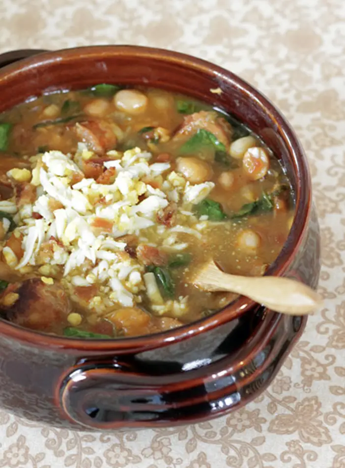 SPANISH CHICKPEA AND CHORIZO SOUP