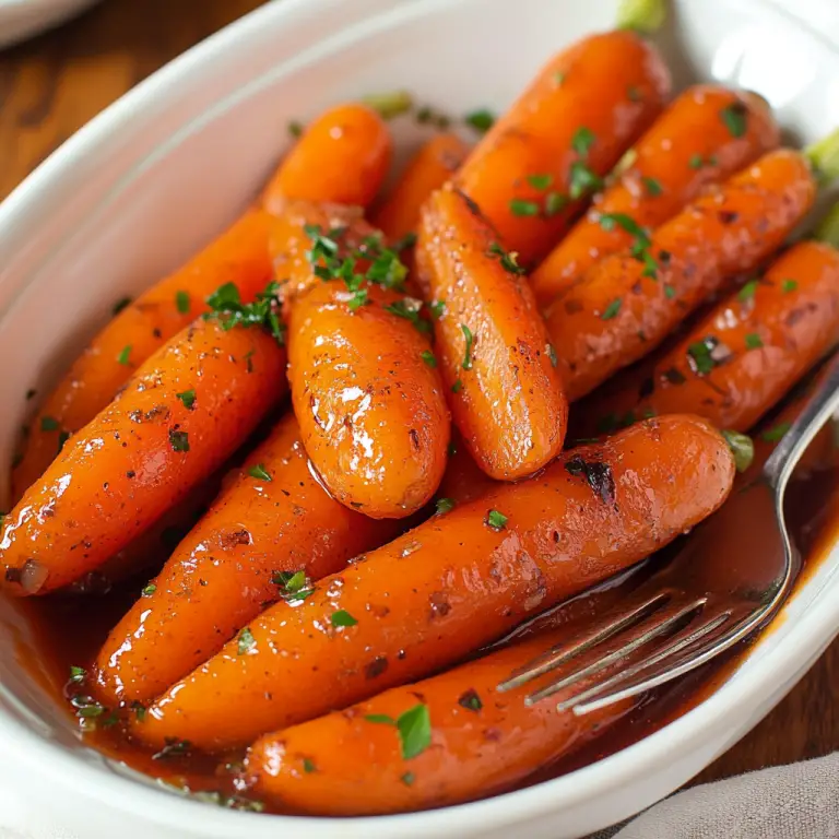 Brown Sugar Glazed Carrots