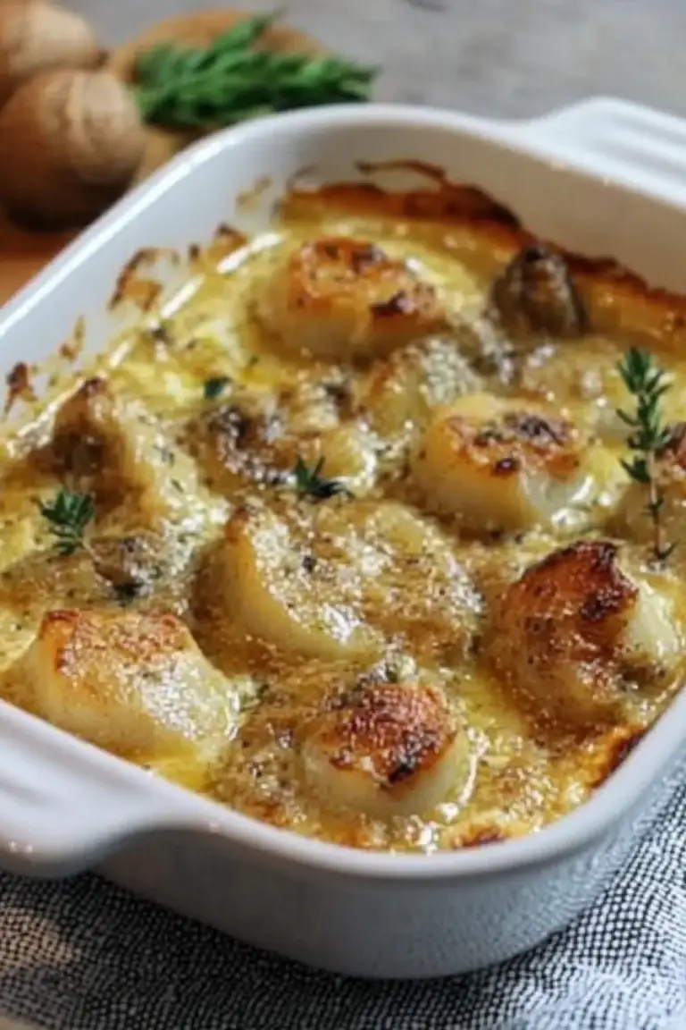 Gratin de Noix de Saint-Jacques