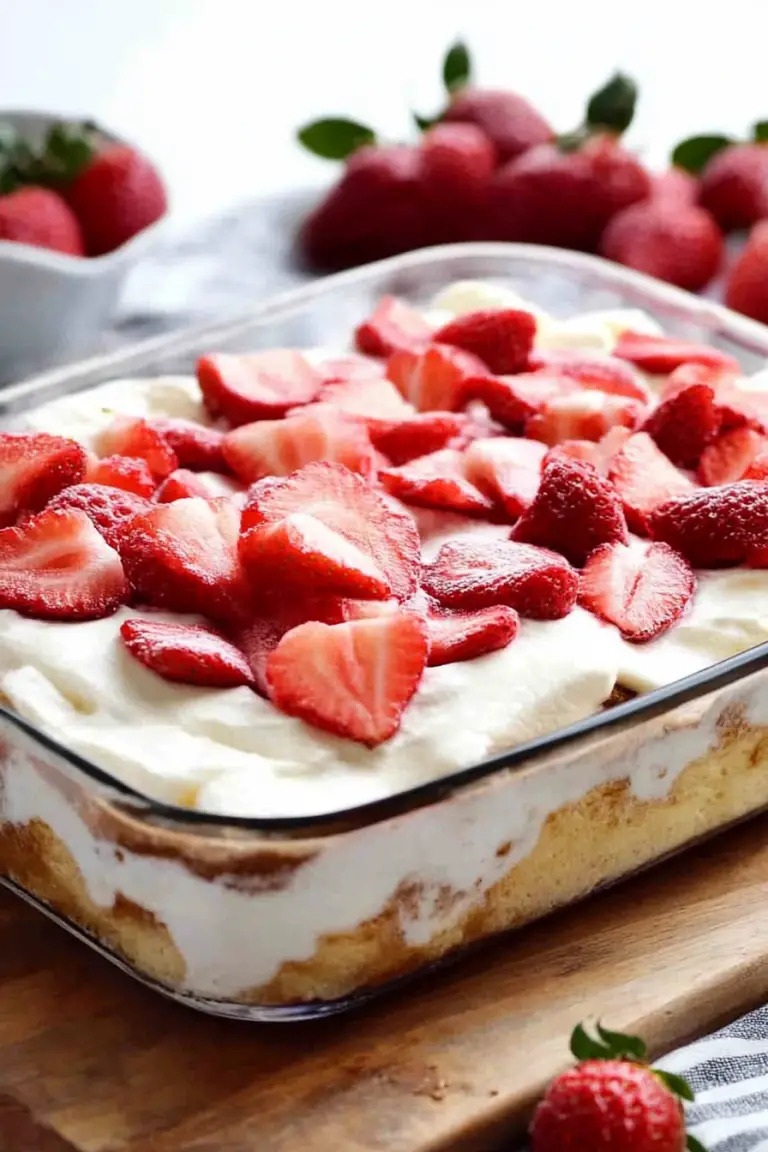 Tiramisu à la Fraise