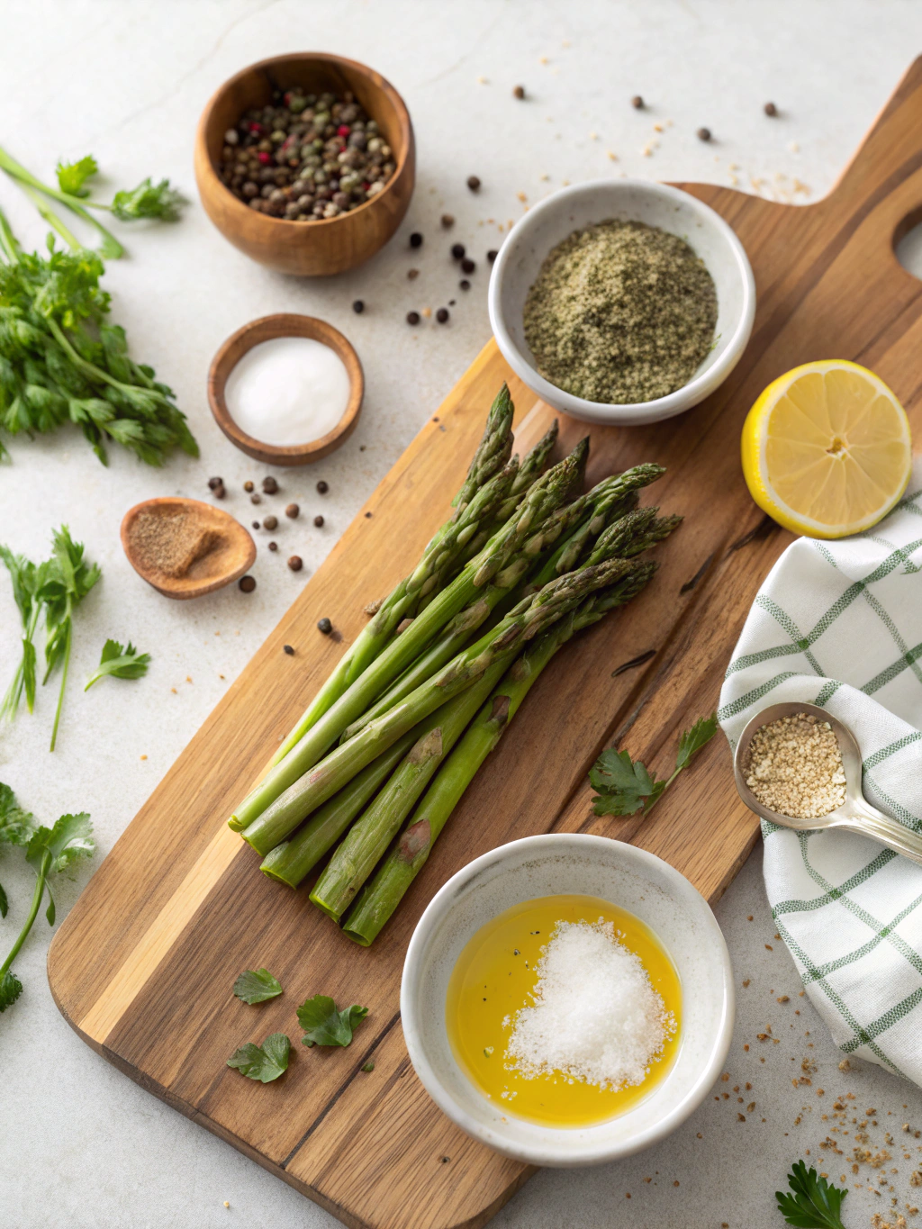 Air Fryer Asparagus Recipe ingredients