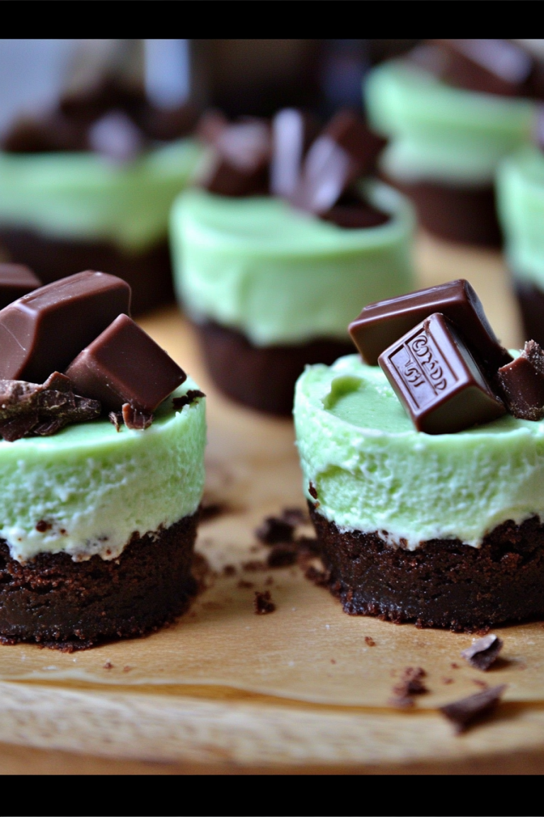 Andes Mint Mini Cheesecakes Recipe