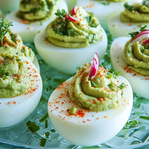 Avocado Deviled Eggs Recipe