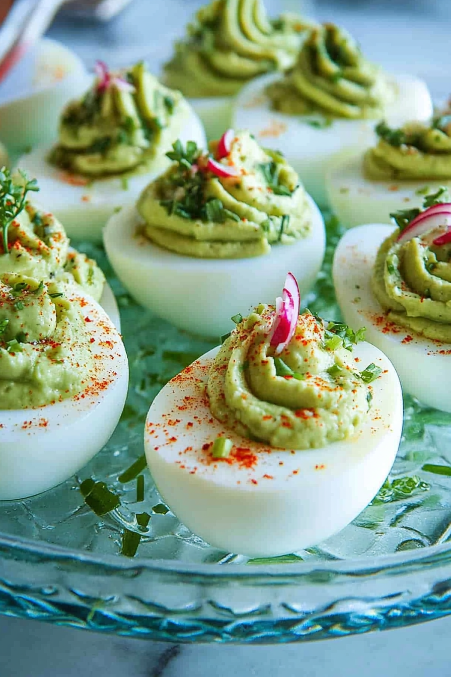 Avocado Deviled Eggs Recipe
