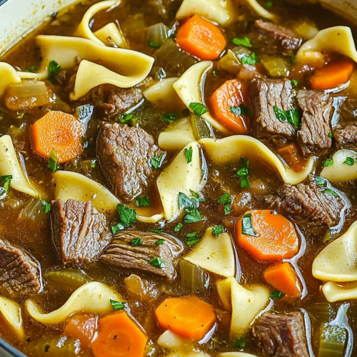 Beef Noodle Soup Recipe