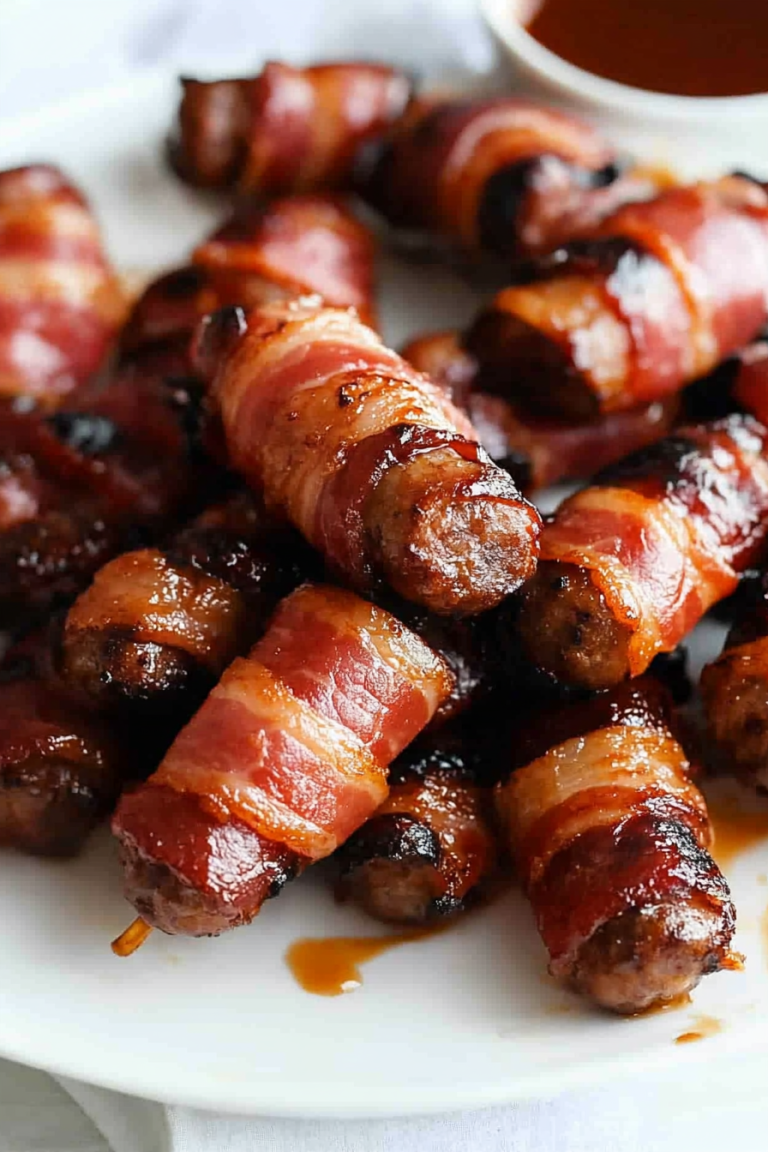 Brown Sugar Bacon Wrapped Little Smokies Recipe