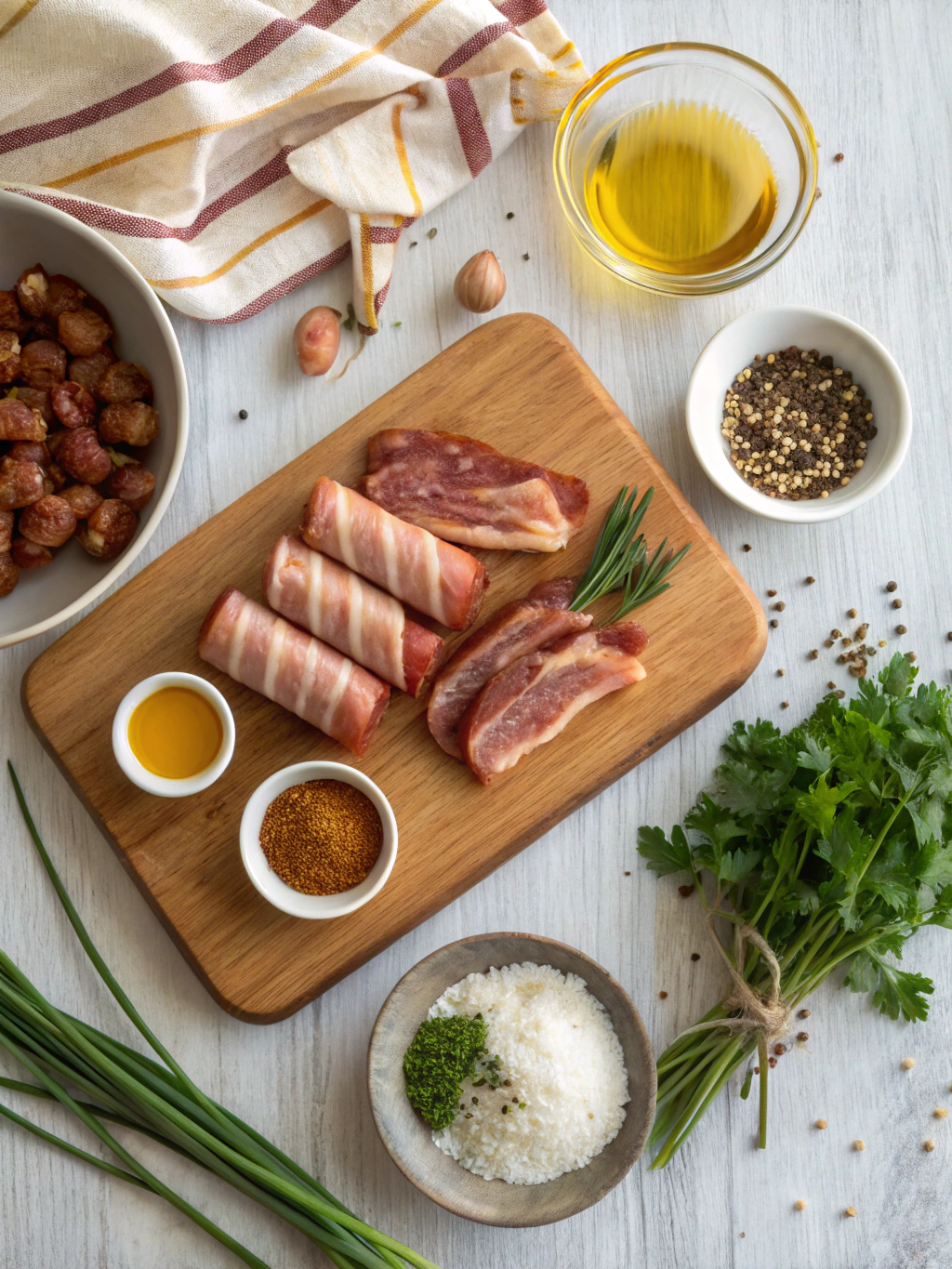 Brown Sugar Bacon Wrapped Little Smokies Recipe ingredients