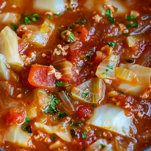 Cabbage Soup Recipe for a Hearty Homemade Meal