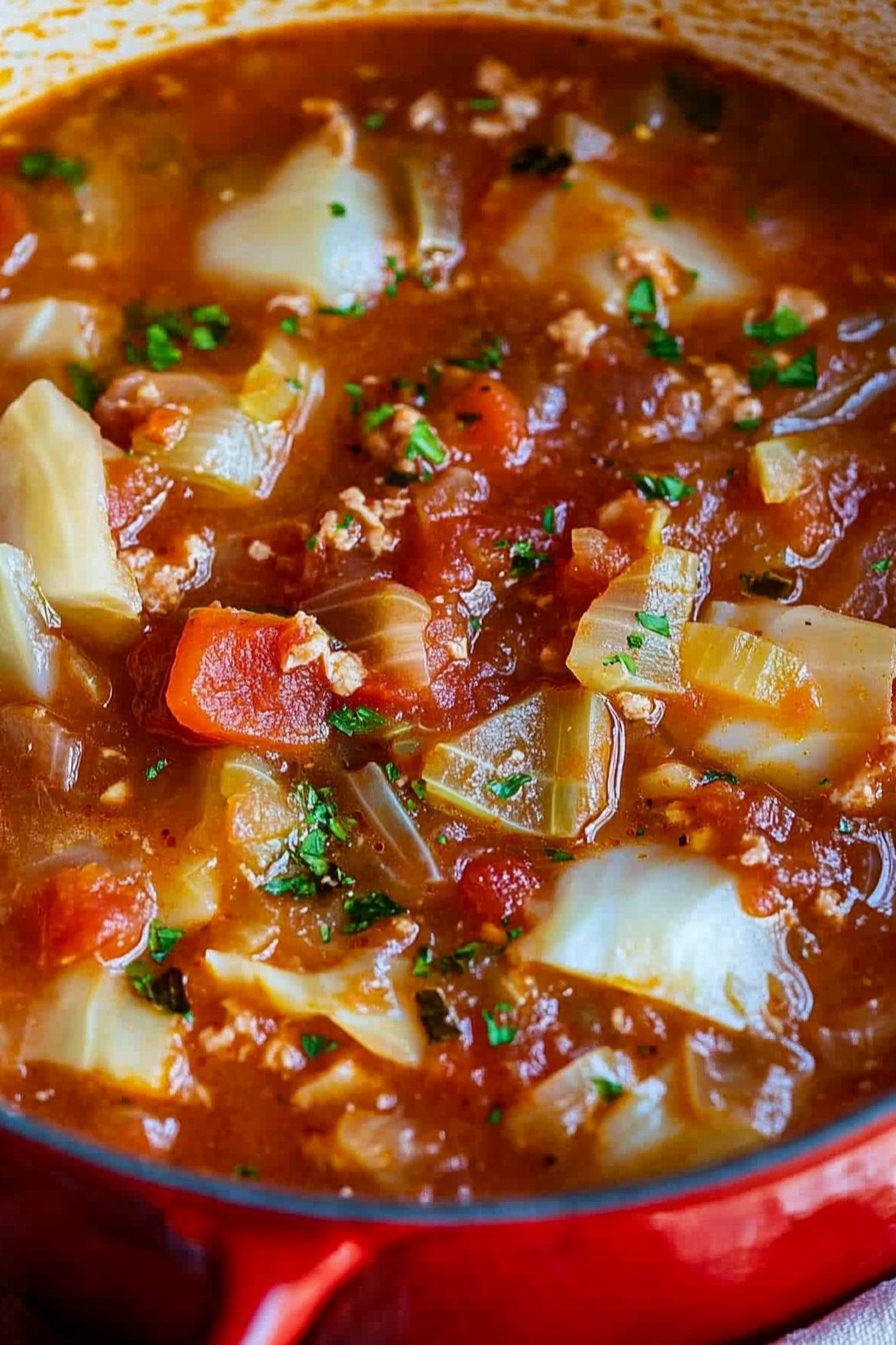 Cabbage Soup Recipe for a Hearty Homemade Meal