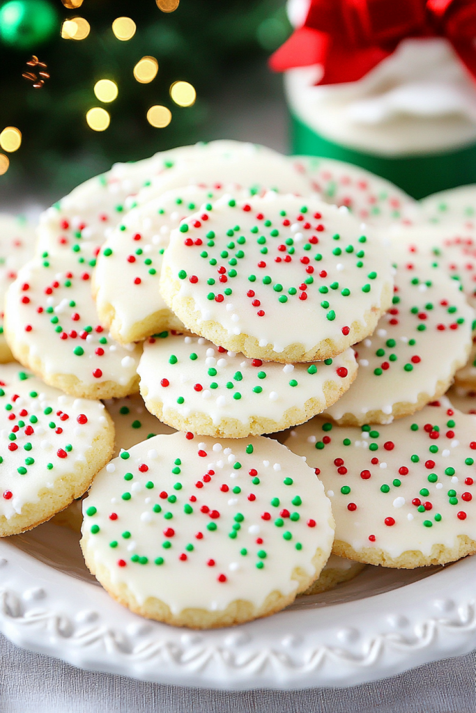 Cake-Inspired Christmas Cookies Recipe
