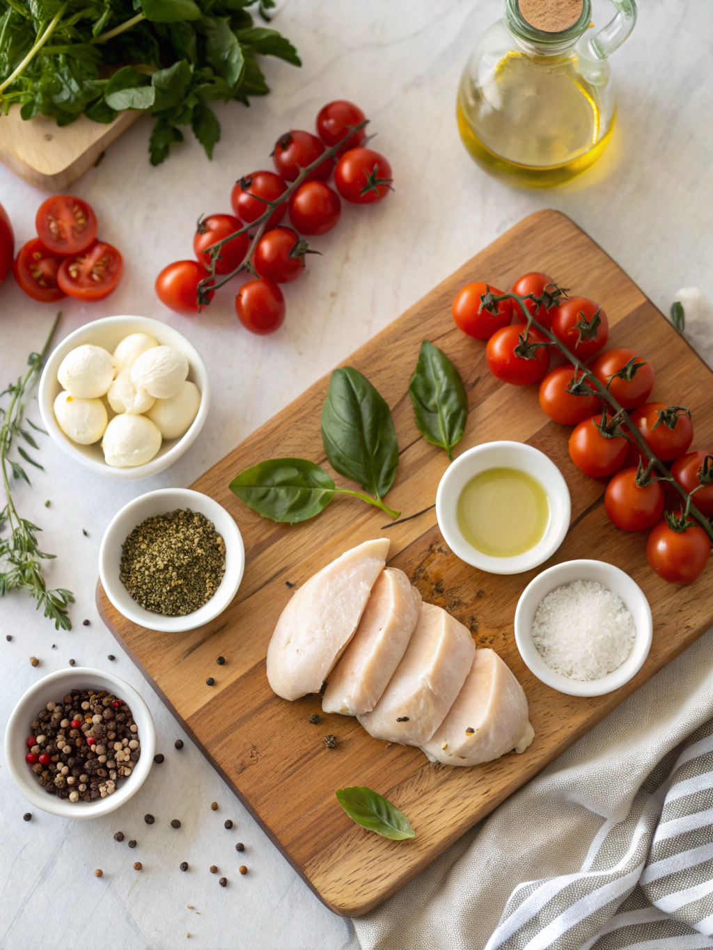 Caprese Chicken Recipe ingredients