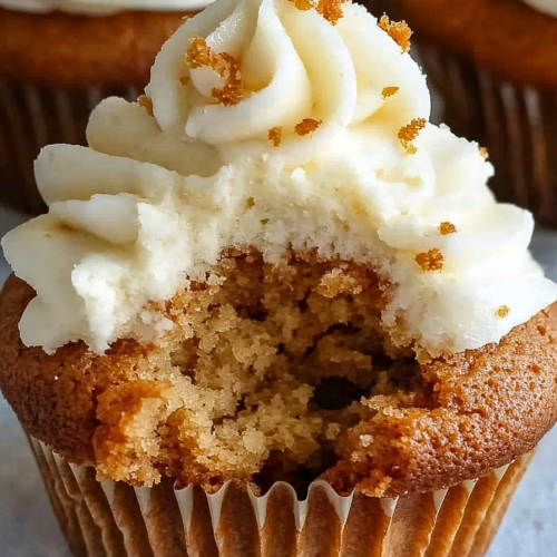 Carrot Cake Cupcakes Recipe