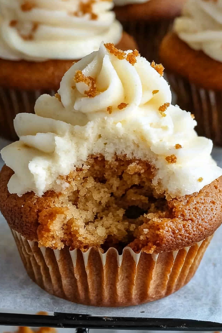 Carrot Cake Cupcakes Recipe
