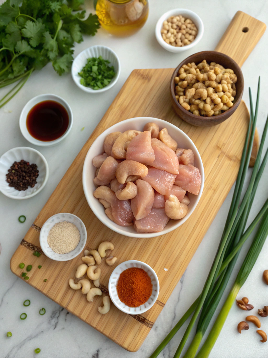 Cashew Chicken Recipe - A Delicious Stir-Fry to Make at Home ingredients