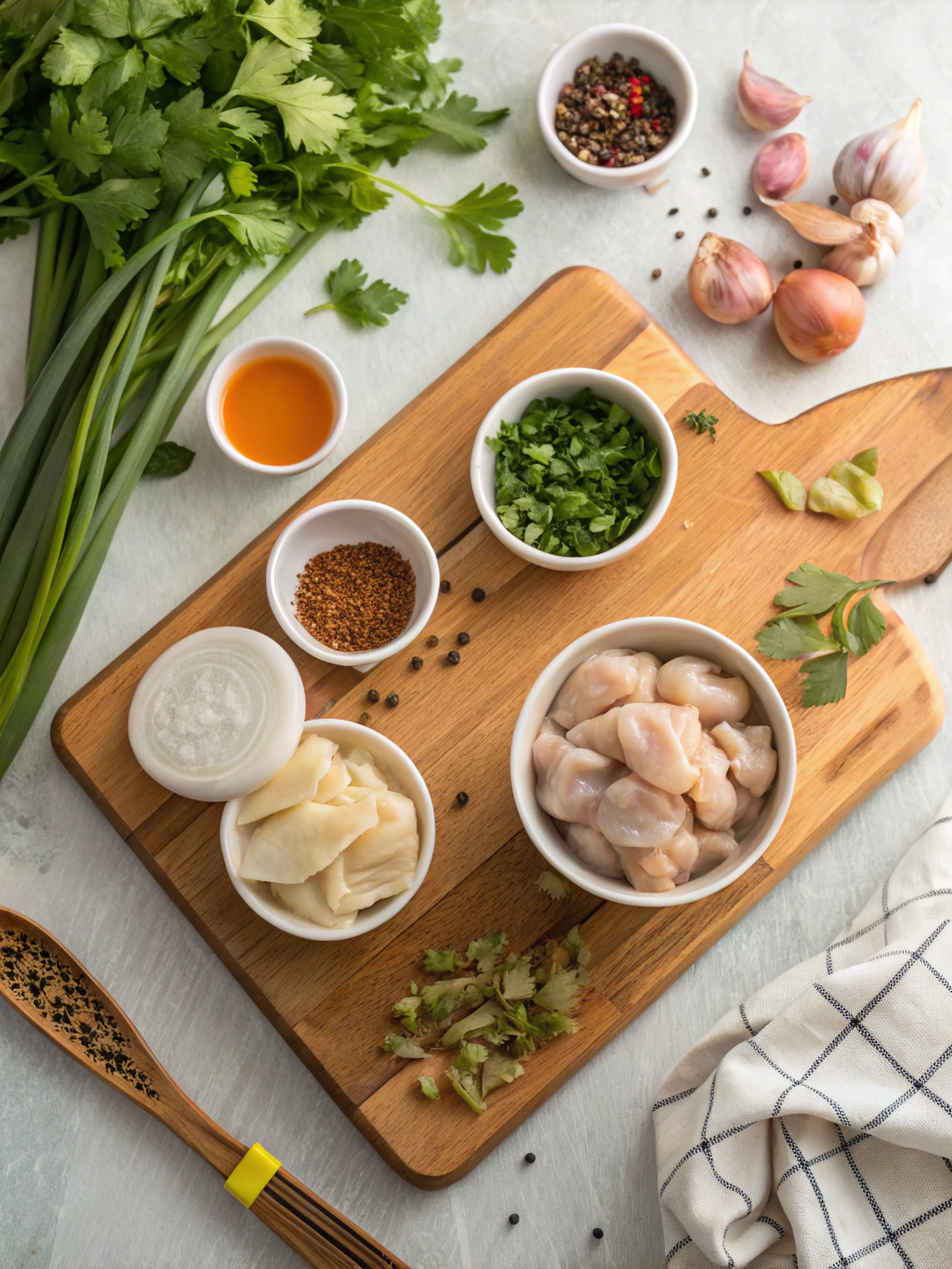Chicken Dumpling Soup Recipe ingredients