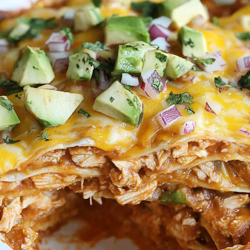 Chicken Enchilada Casserole Recipe
