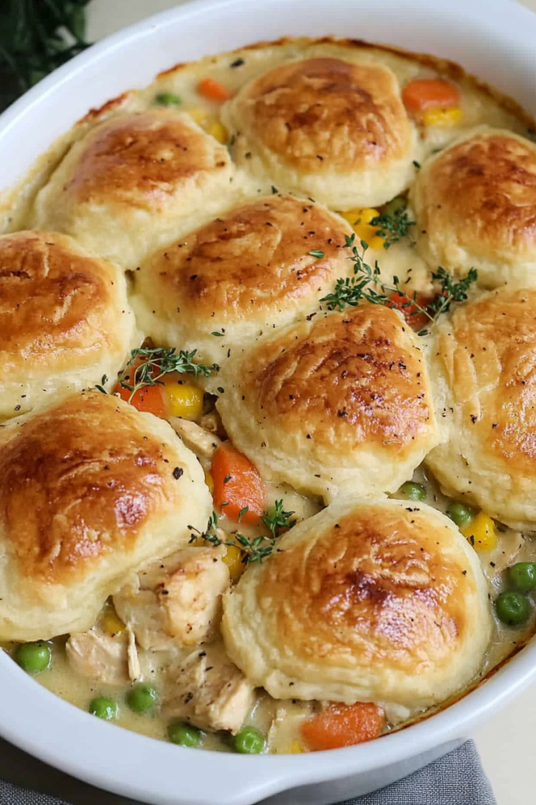 Chicken Pot Pie Casserole Recipe