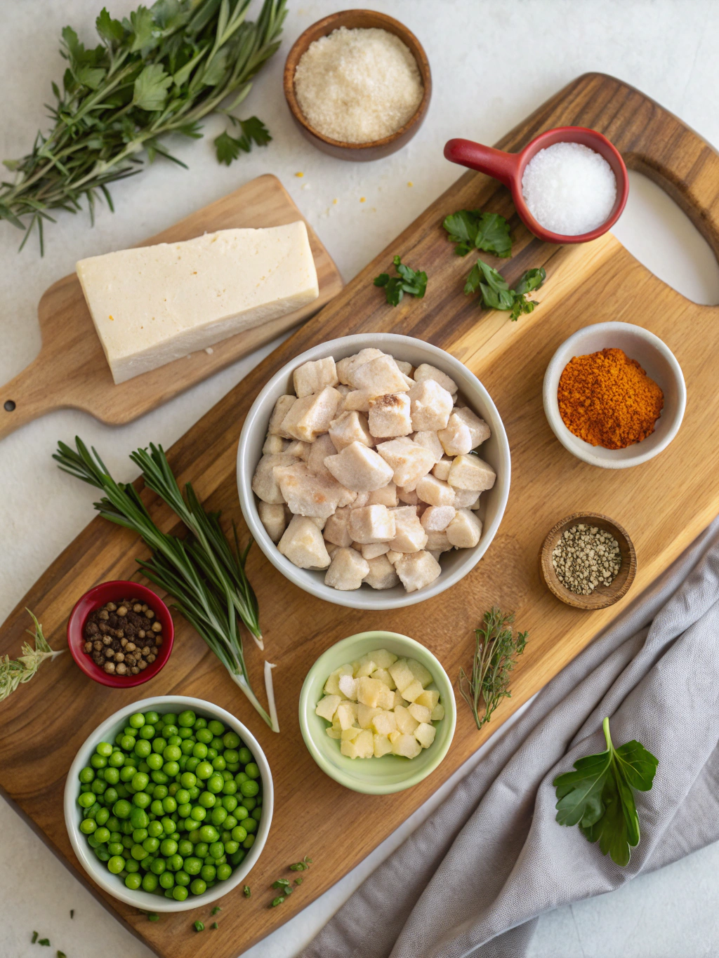 Chicken Pot Pie Casserole Recipe  ingredients