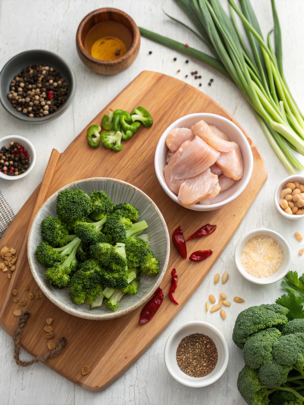 Chicken and Broccoli Stir Fry Recipe ingredients