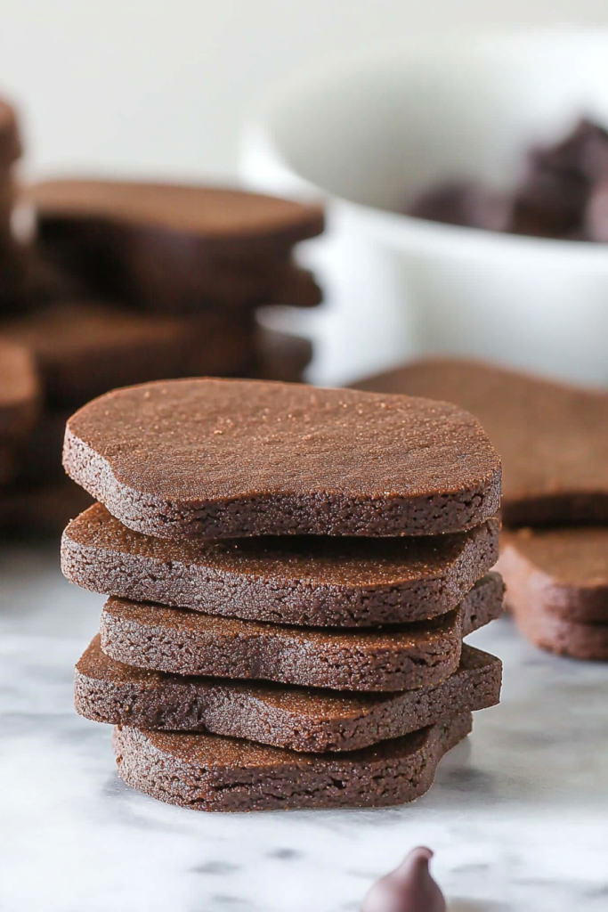 Chocolate Cut Out Cookies Recipe