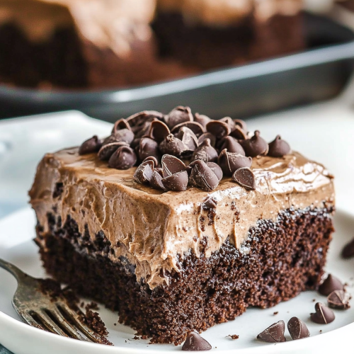 Chocolate Poke Cake Recipe
