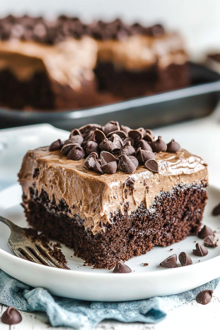 Chocolate Poke Cake Recipe