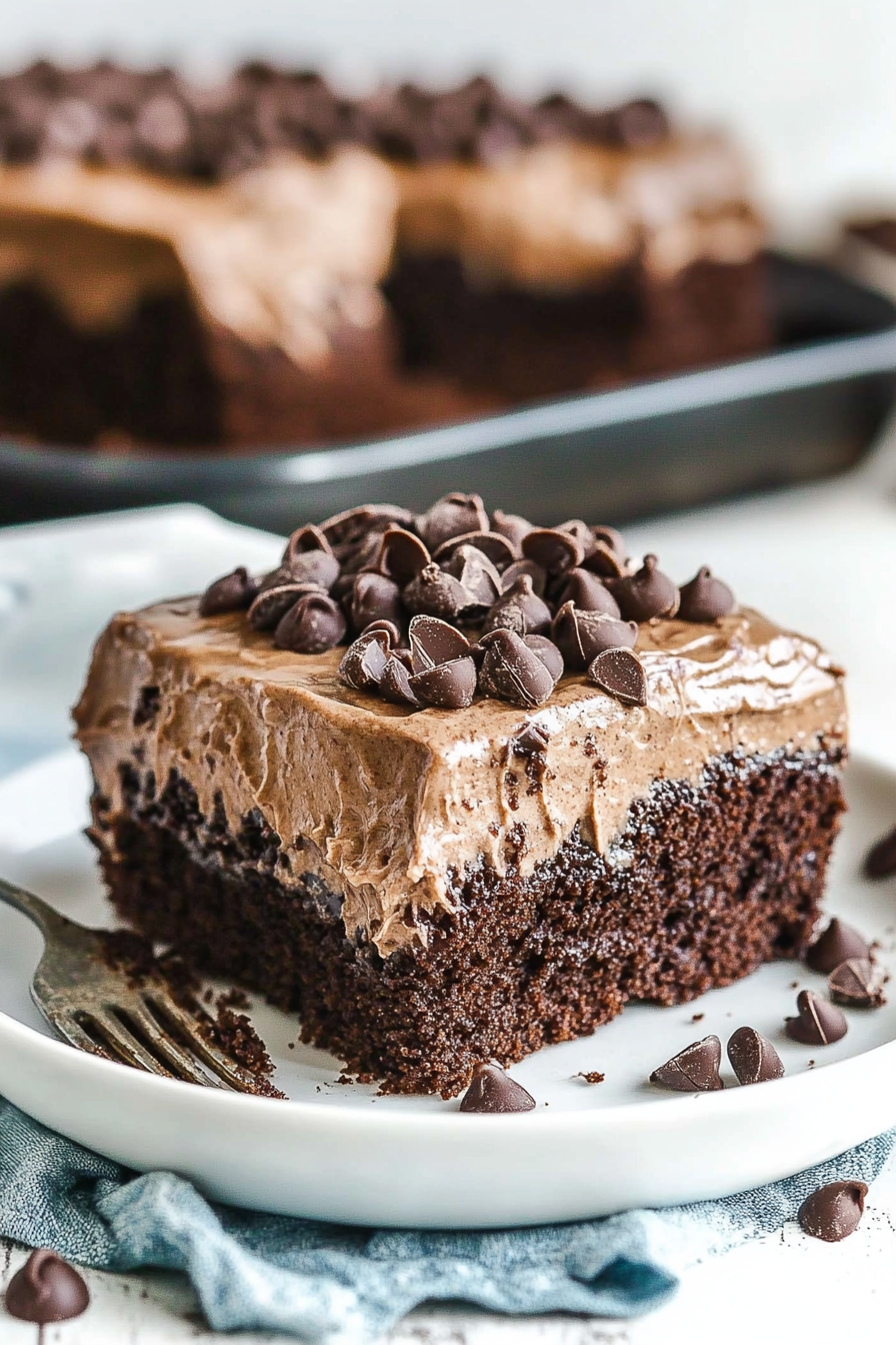 Chocolate Poke Cake Recipe
