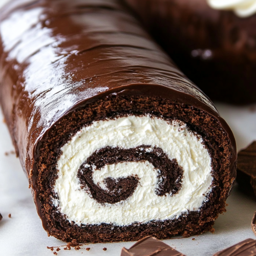 Chocolate Swiss Roll Recipe