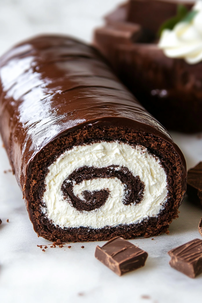 Chocolate Swiss Roll Recipe