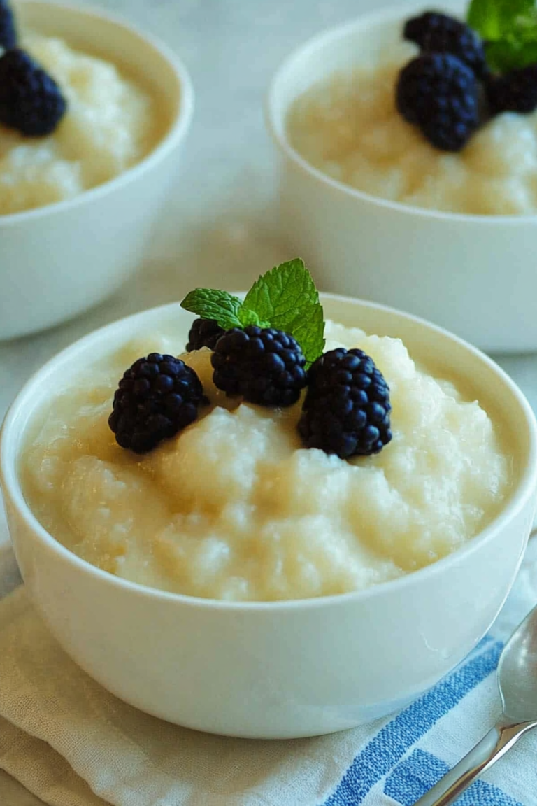 Classic Tapioca Pudding Recipe