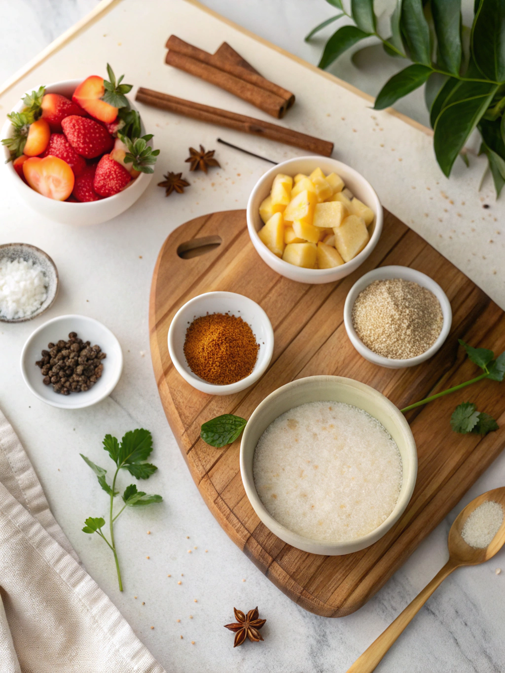 Classic Tapioca Pudding Recipe ingredients