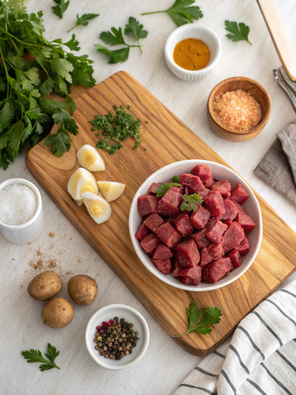 Corned Beef Hash Recipe ingredients