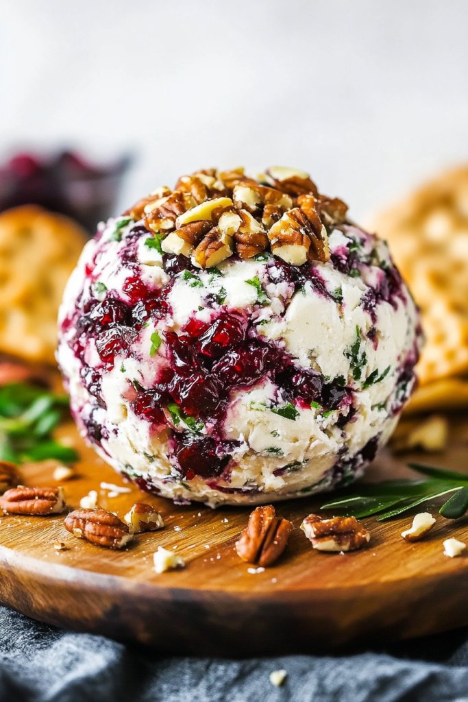 Cranberry Pecan Cheese Ball Recipe