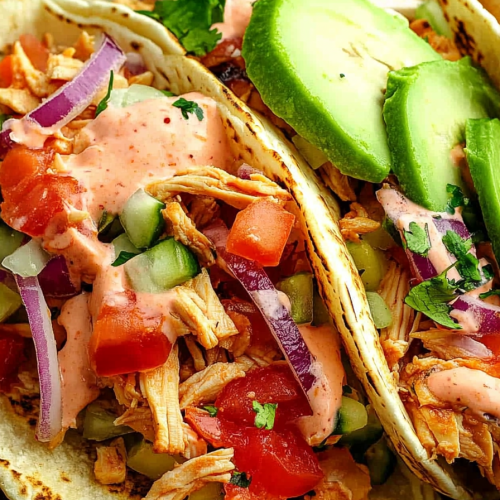 Crock Pot Chicken Tacos Recipe