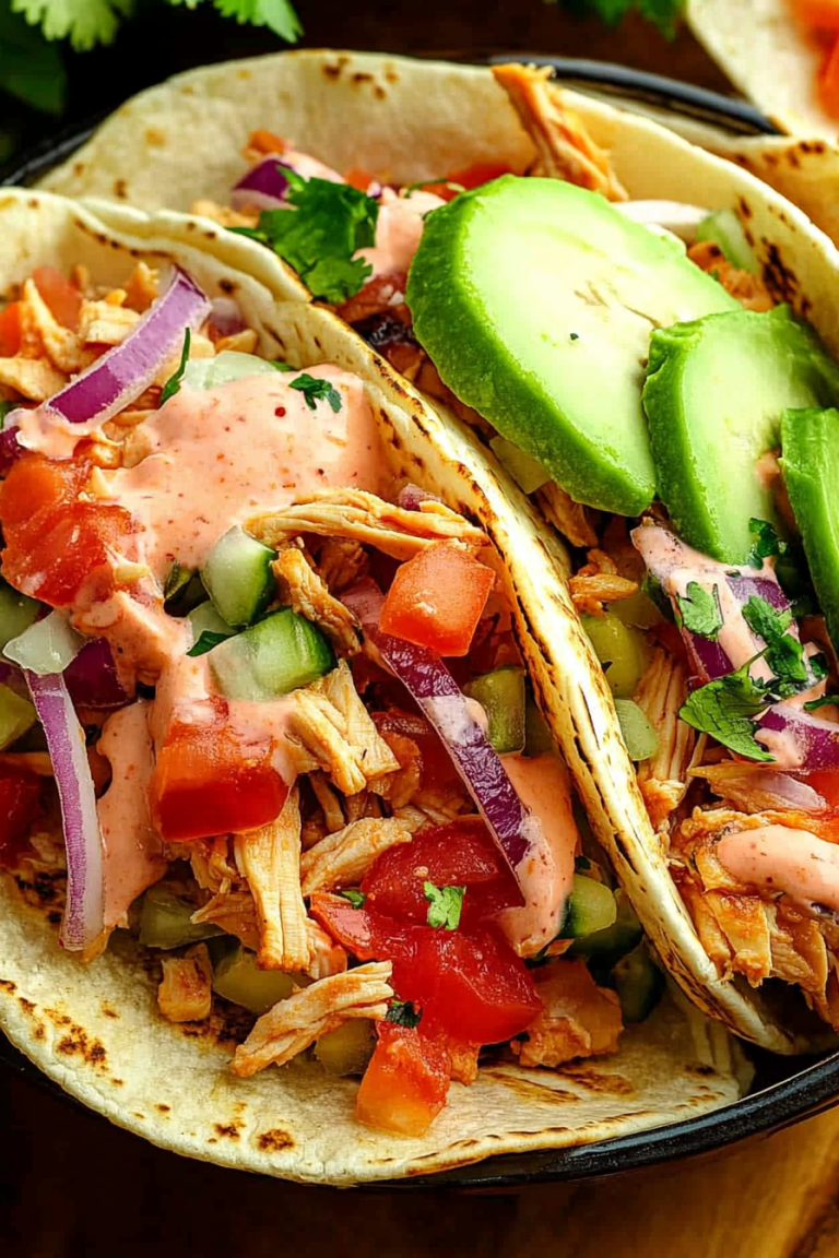 Crock Pot Chicken Tacos Recipe
