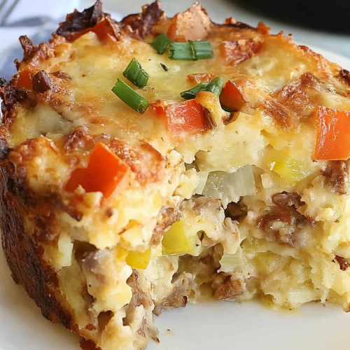 Crockpot Breakfast Casserole Recipe