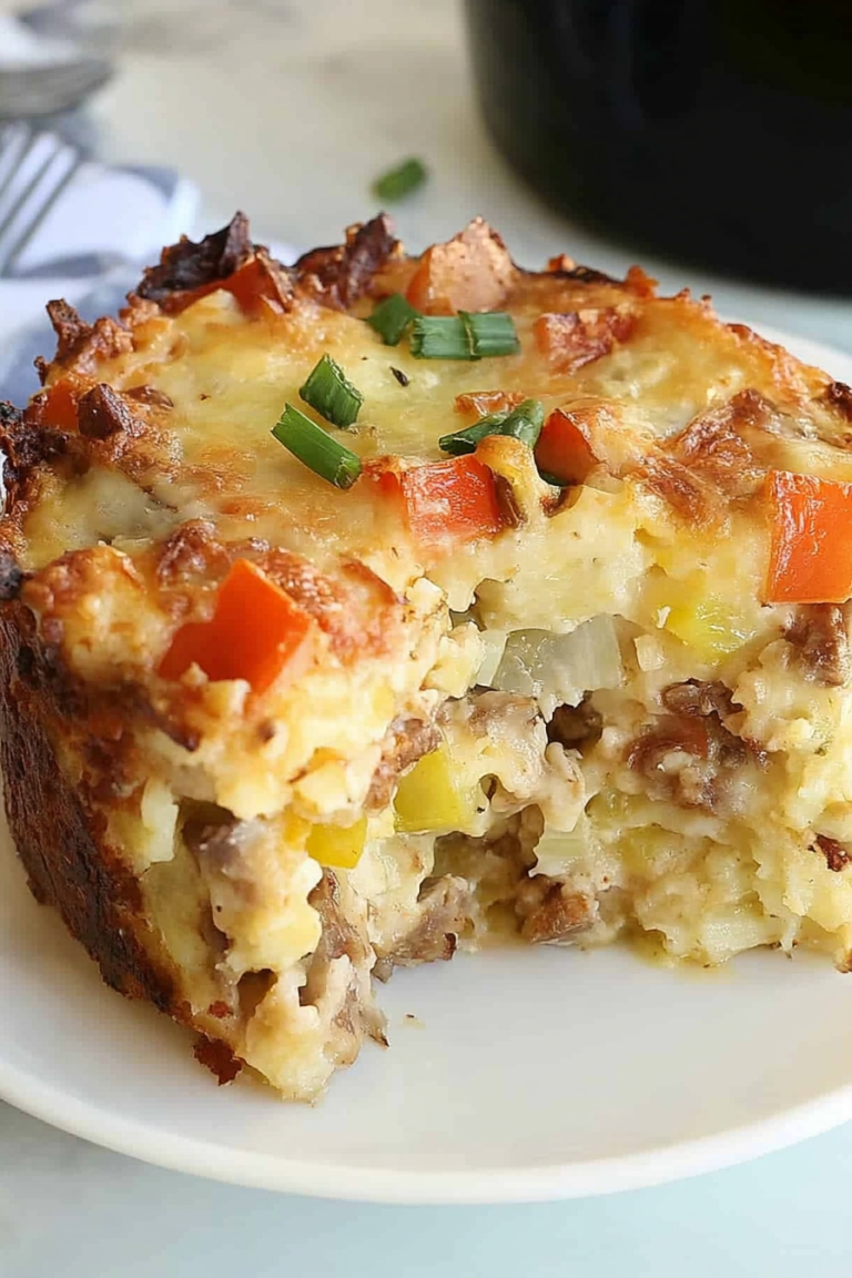 Crockpot Breakfast Casserole Recipe