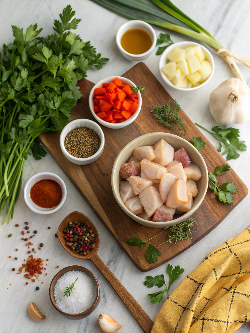 Delicious Chicken Stew Recipe  ingredients