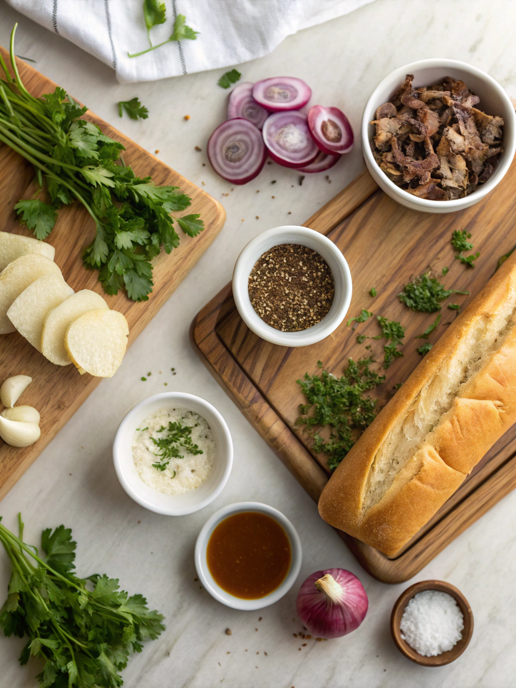 Delicious French Dip Sandwich Recipe ingredients