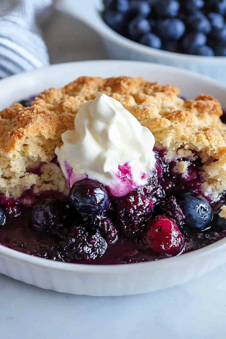 Delicious Homemade Blueberry Cobbler Recipe