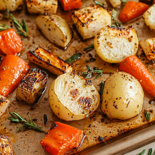Delicious Oven-Roasted Vegetables Recipe