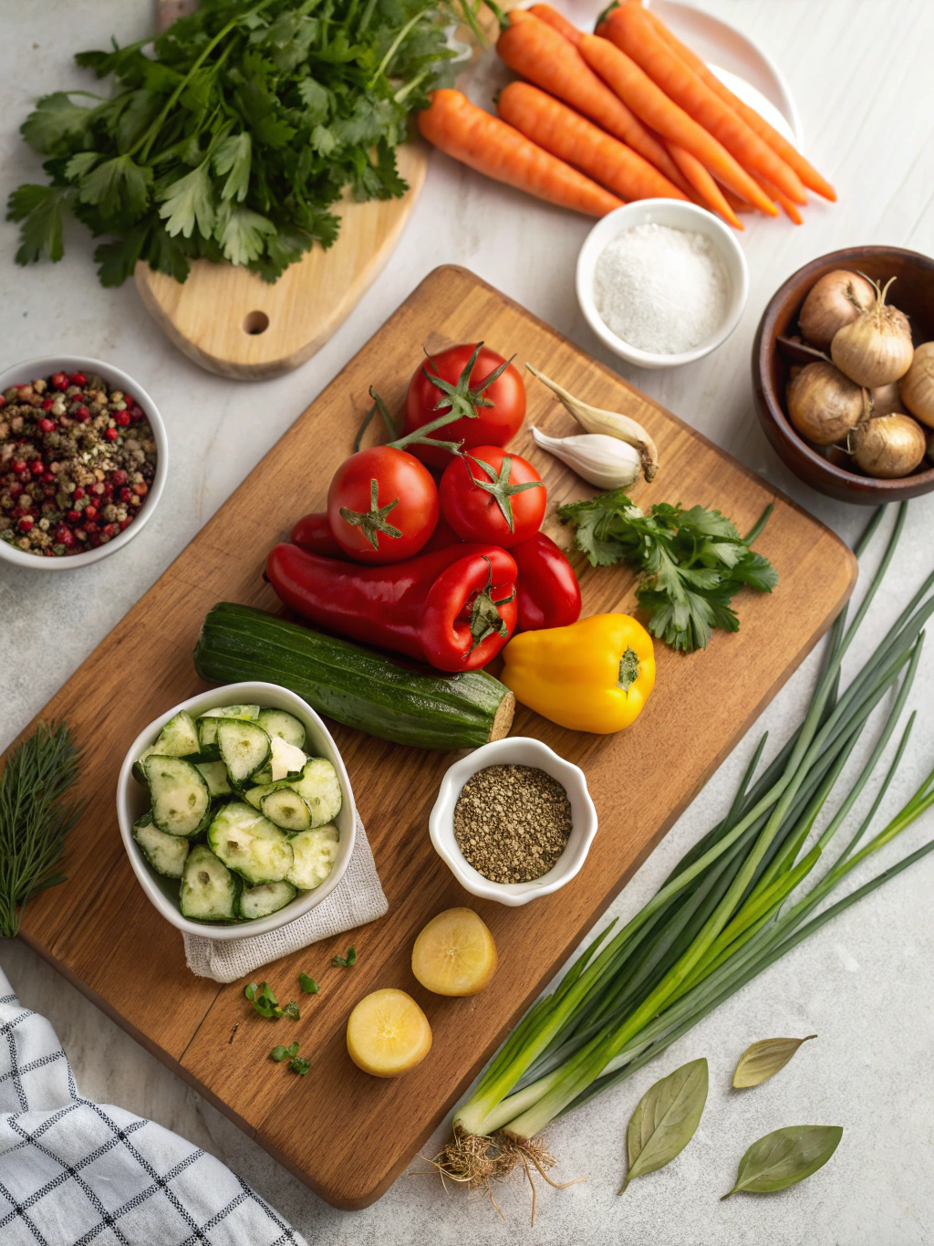 Delicious Oven-Roasted Vegetables Recipe ingredients