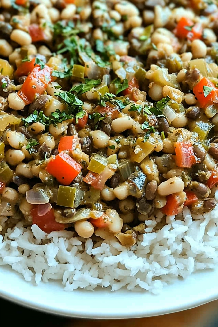 Delicious Southern Hoppin' John Recipe for a Traditional Taste Final Dish Presentation