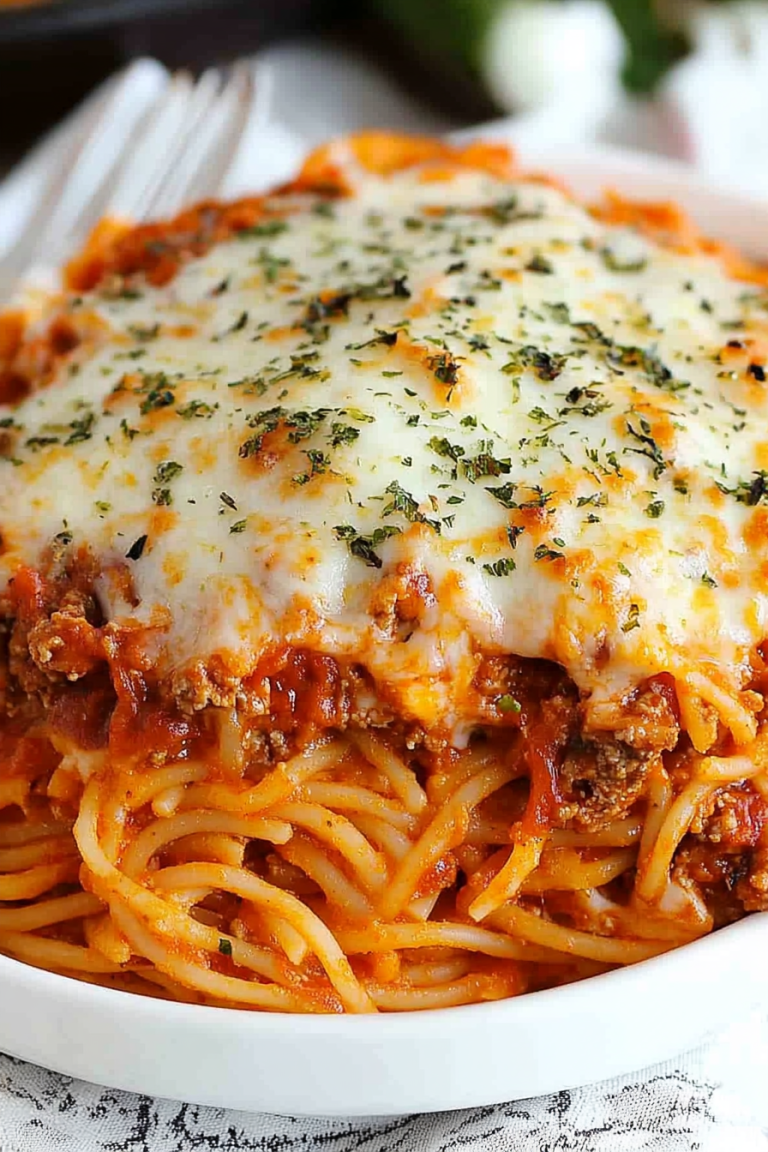 Delicious Spaghetti Casserole Recipe