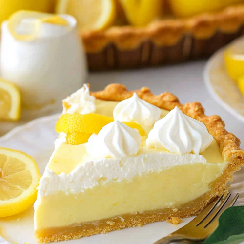 Deliciously Creamy Lemon Tart Recipe
