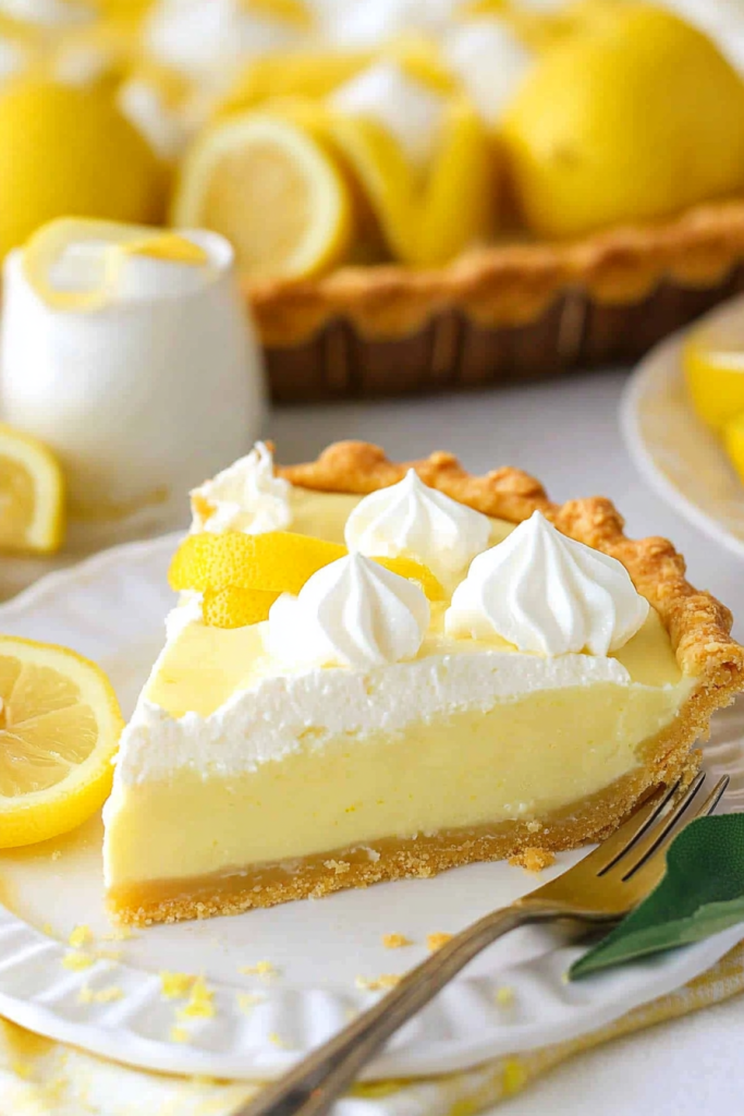 Deliciously Creamy Lemon Tart Recipe