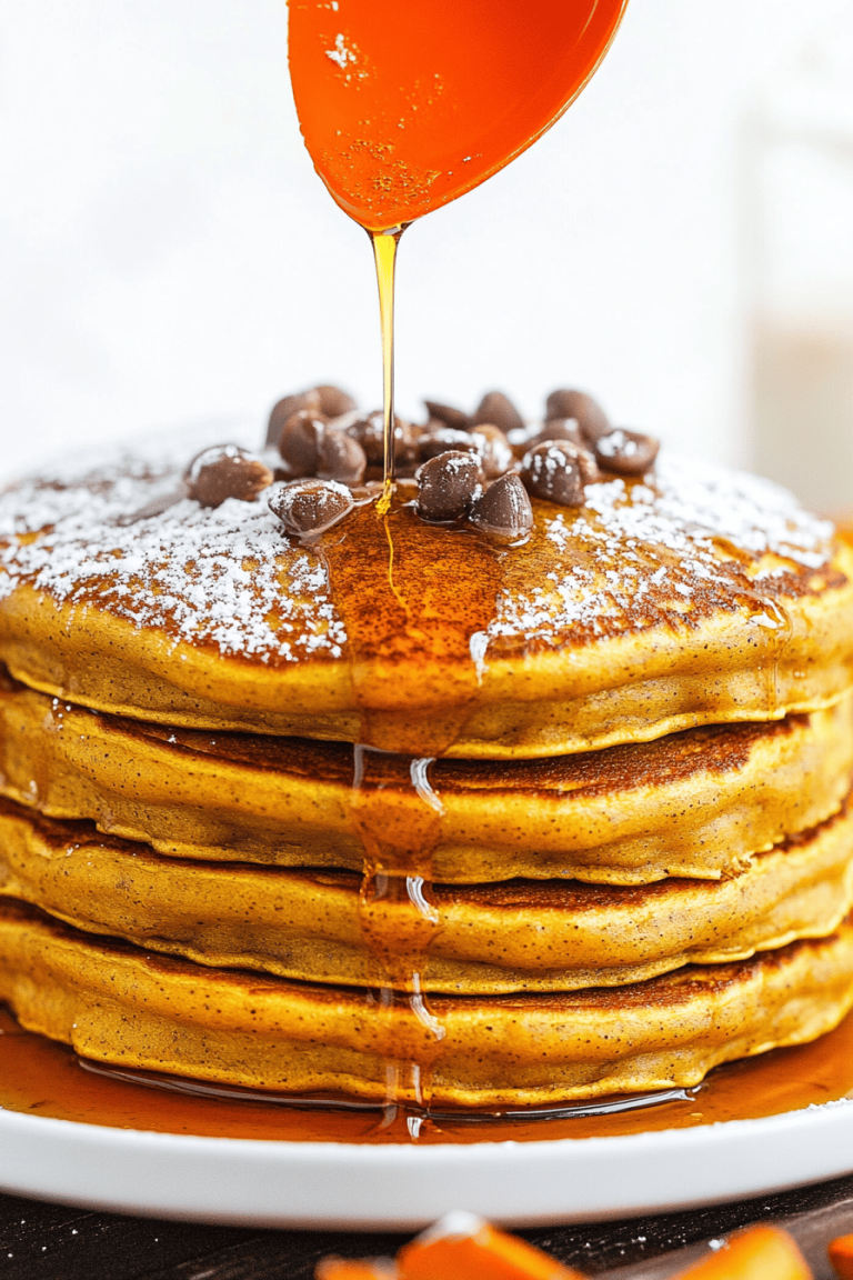 Deliciously Fluffy Pumpkin Pancakes Recipe