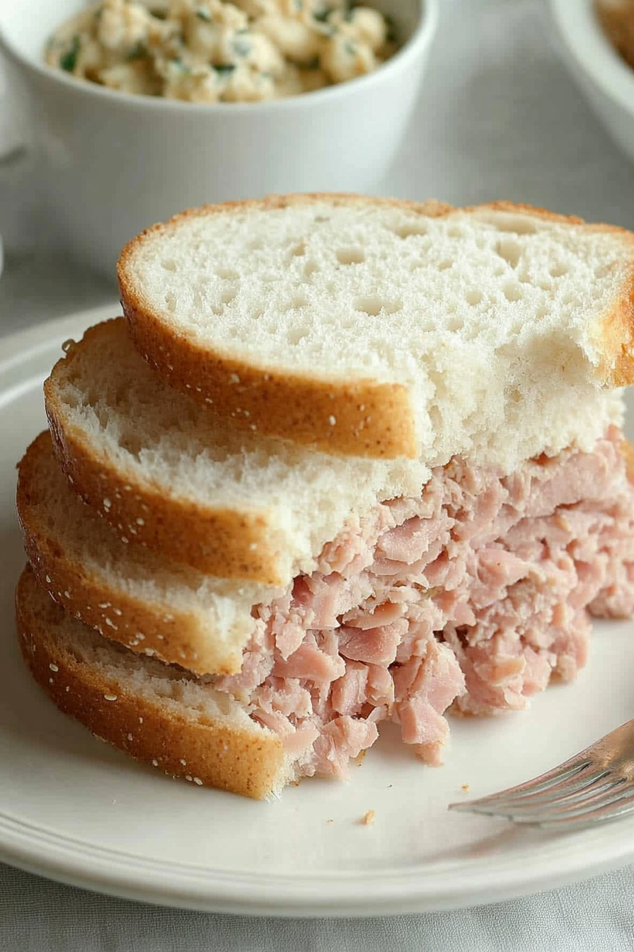 Deviled Ham Recipe Final Dish Presentation