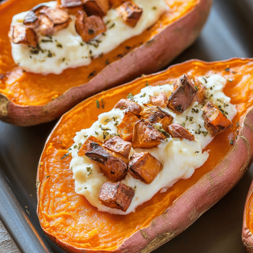 Easy Baked Sweet Potatoes