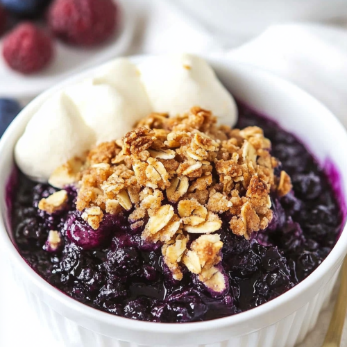 Easy Blueberry Crisp Recipe - A Quick and Delicious Dessert Idea